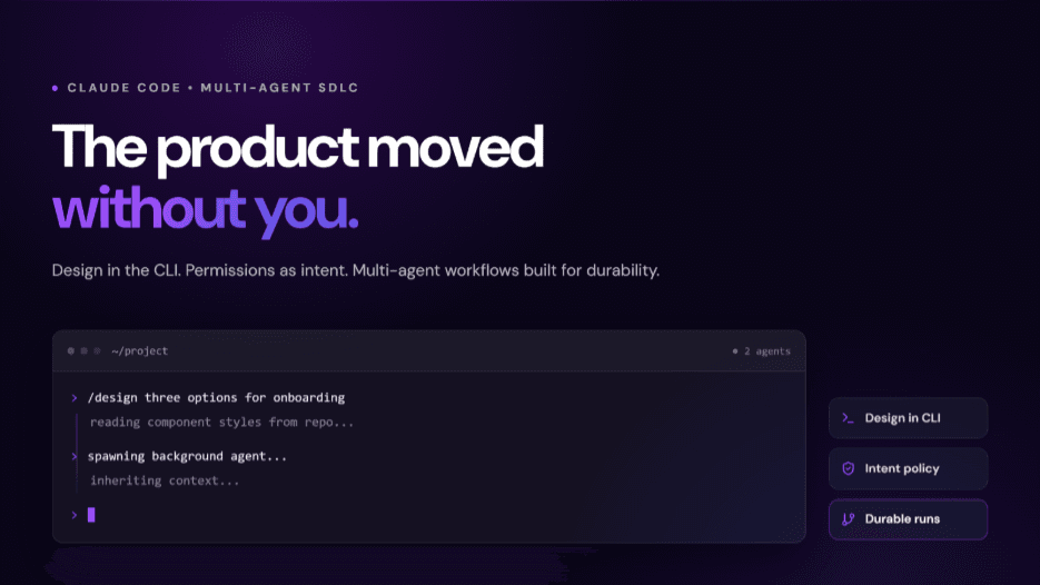 Claude Code Is Becoming a Multi-Agent SDLC Runtime